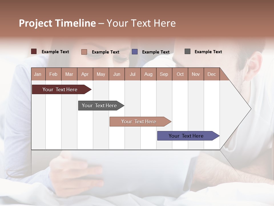 Woman Affection Resting PowerPoint Template