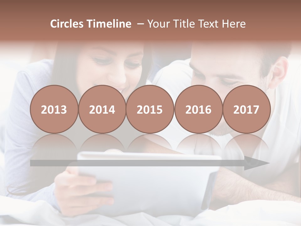 Woman Affection Resting PowerPoint Template