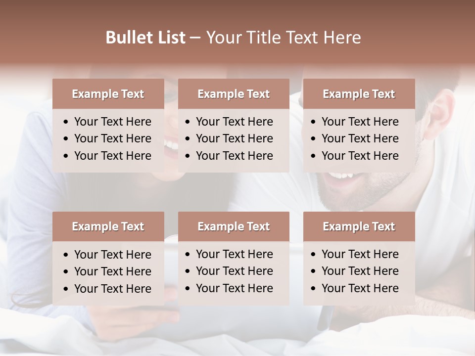 Woman Affection Resting PowerPoint Template