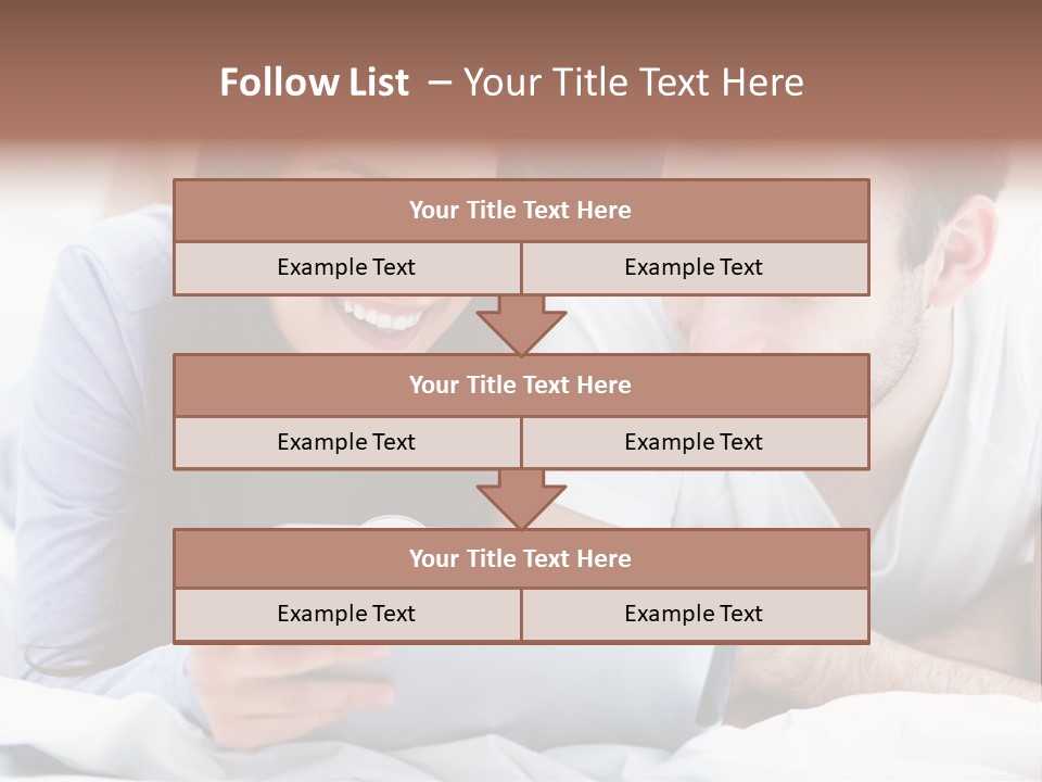 Woman Affection Resting PowerPoint Template