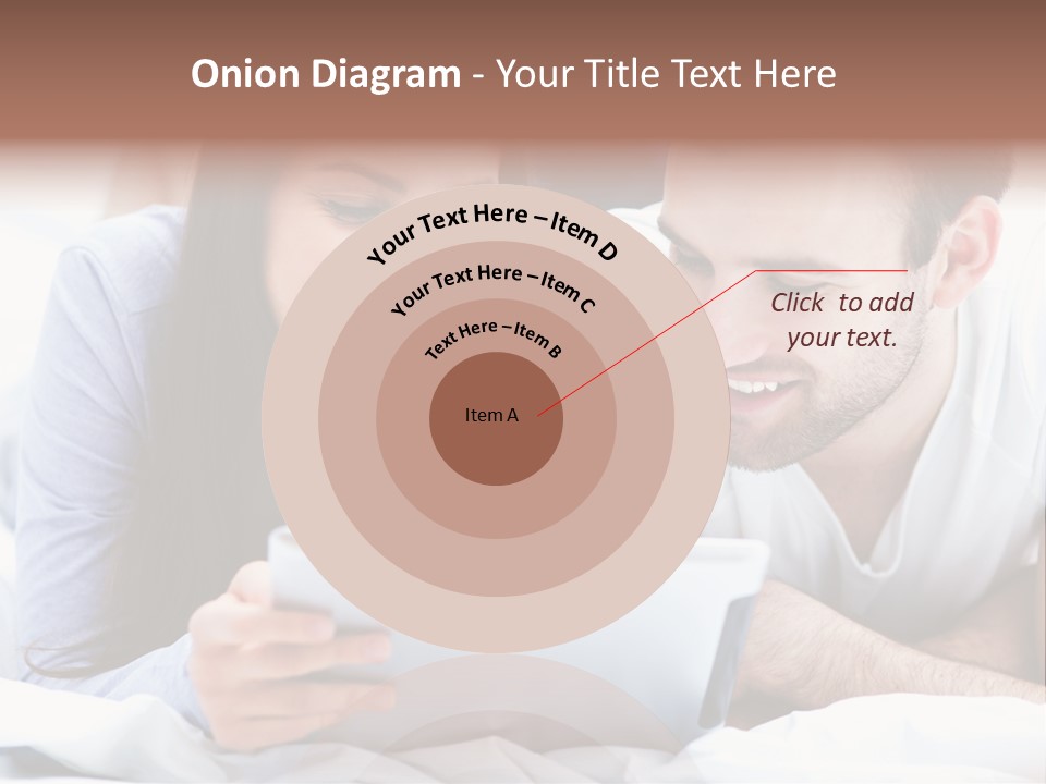 Woman Affection Resting PowerPoint Template