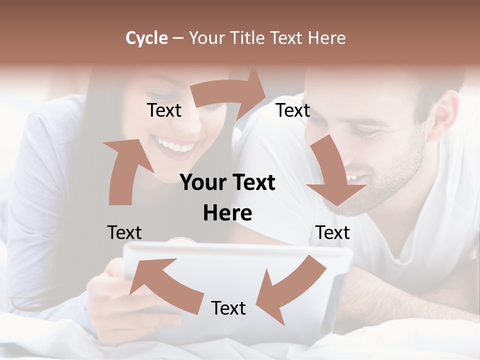 Woman Affection Resting PowerPoint Template