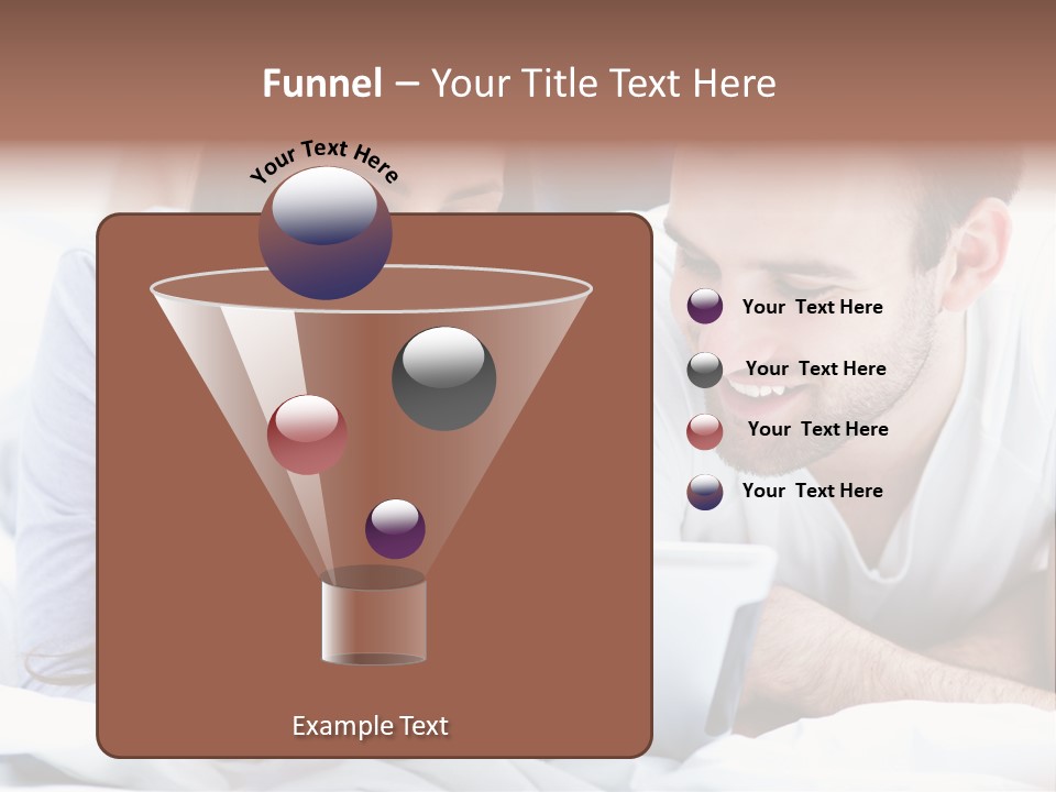 Woman Affection Resting PowerPoint Template