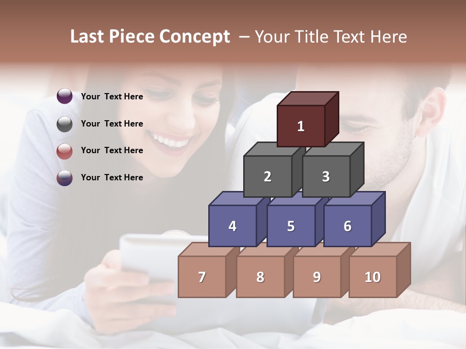 Woman Affection Resting PowerPoint Template