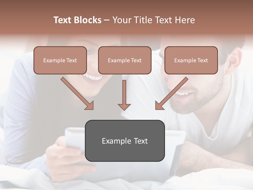 Woman Affection Resting PowerPoint Template