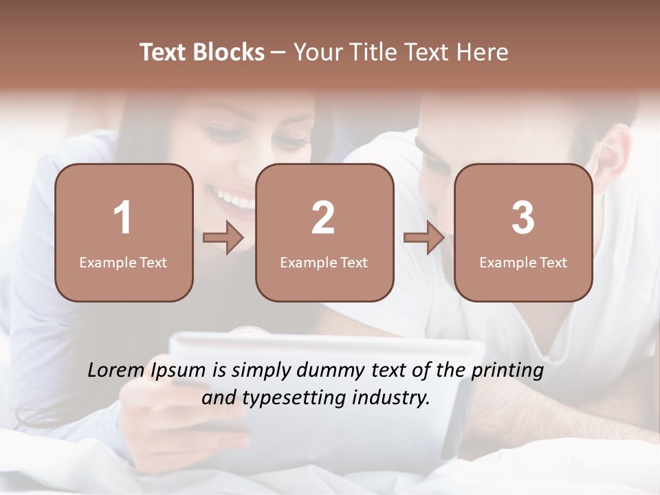 Woman Affection Resting PowerPoint Template
