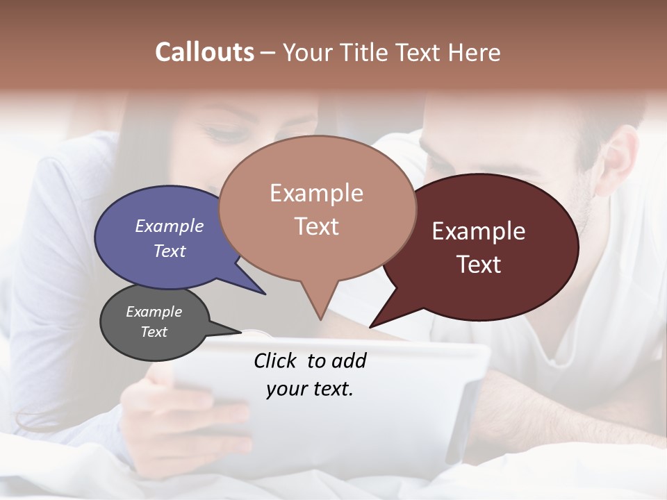 Woman Affection Resting PowerPoint Template