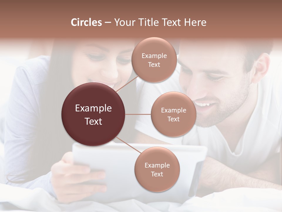 Woman Affection Resting PowerPoint Template