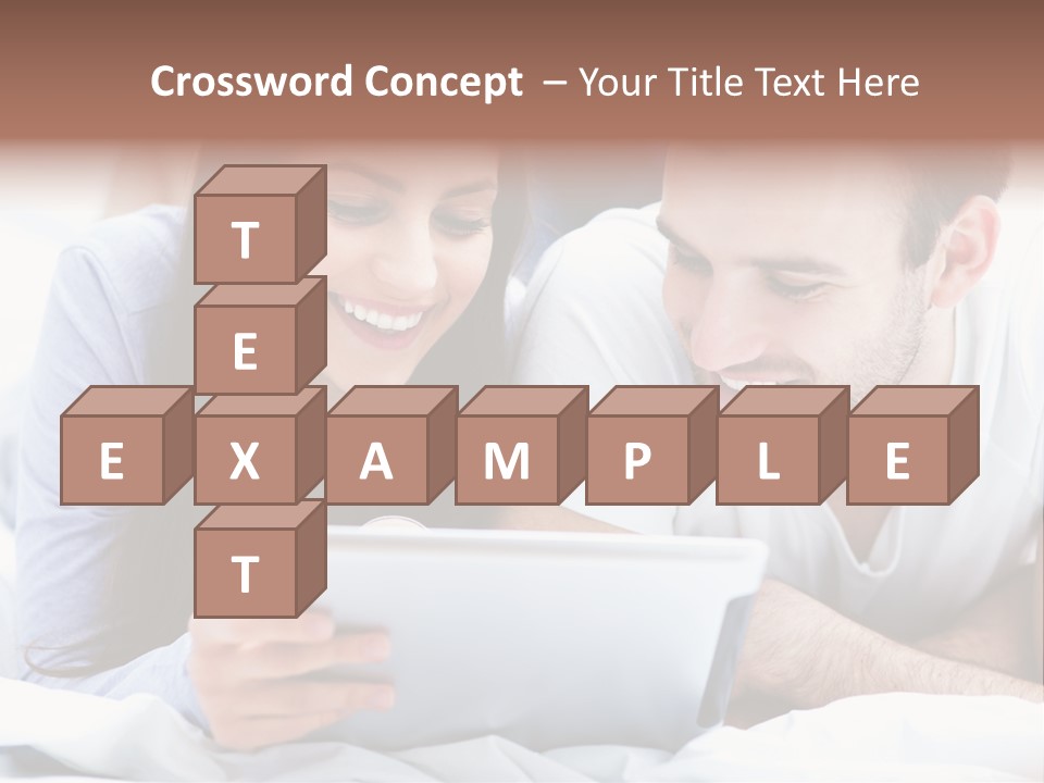 Woman Affection Resting PowerPoint Template