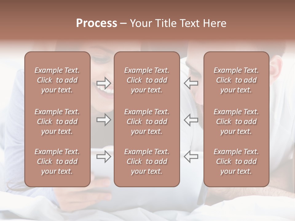 Woman Affection Resting PowerPoint Template