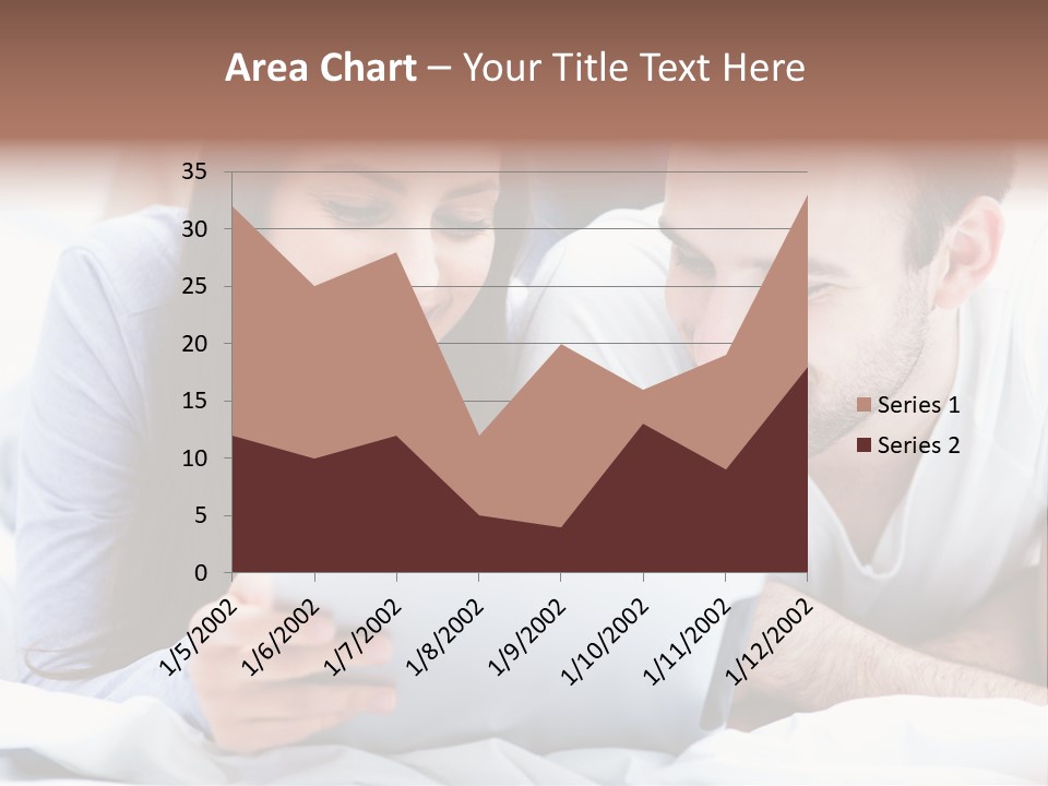 Woman Affection Resting PowerPoint Template