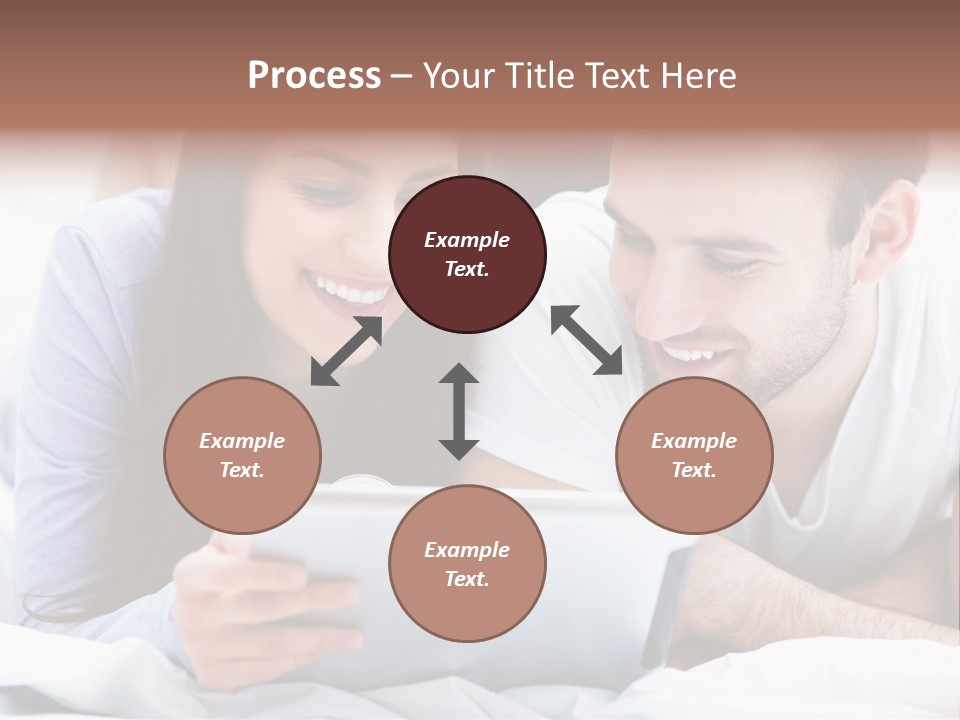Woman Affection Resting PowerPoint Template