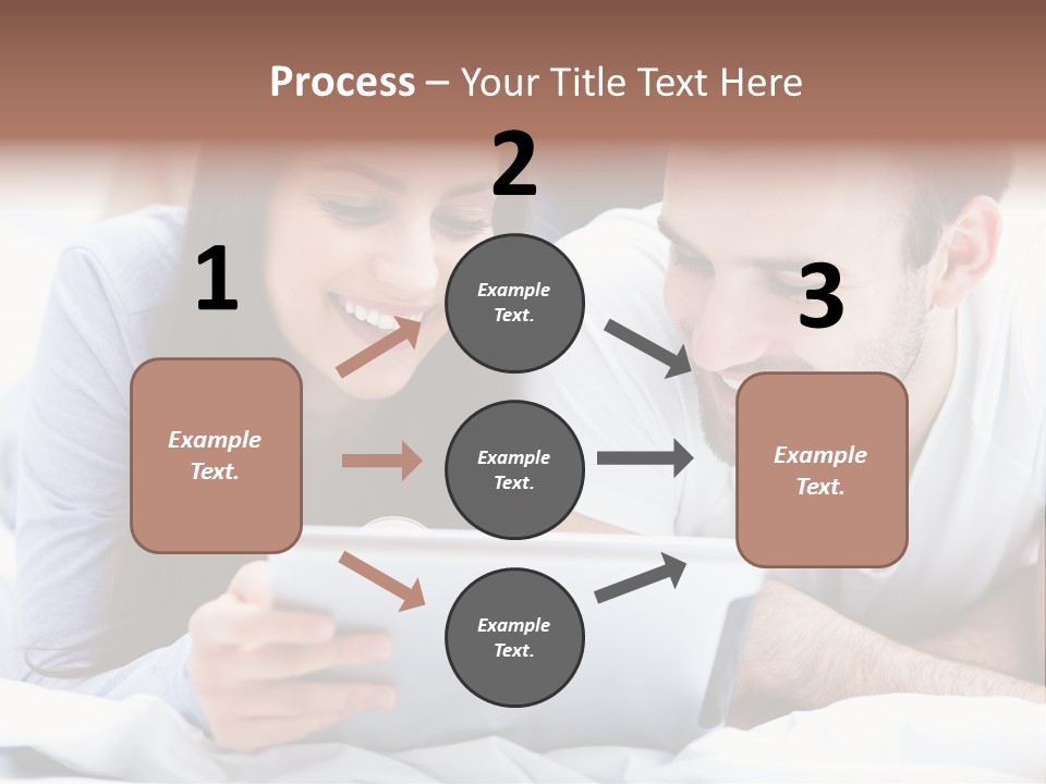 Woman Affection Resting PowerPoint Template