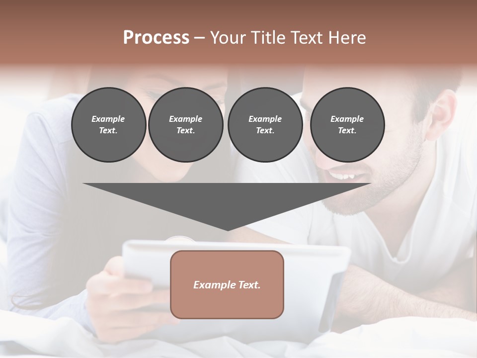 Woman Affection Resting PowerPoint Template