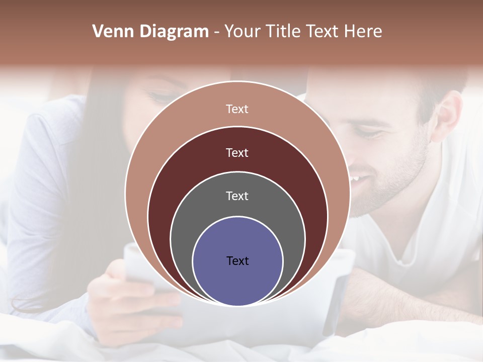 Woman Affection Resting PowerPoint Template