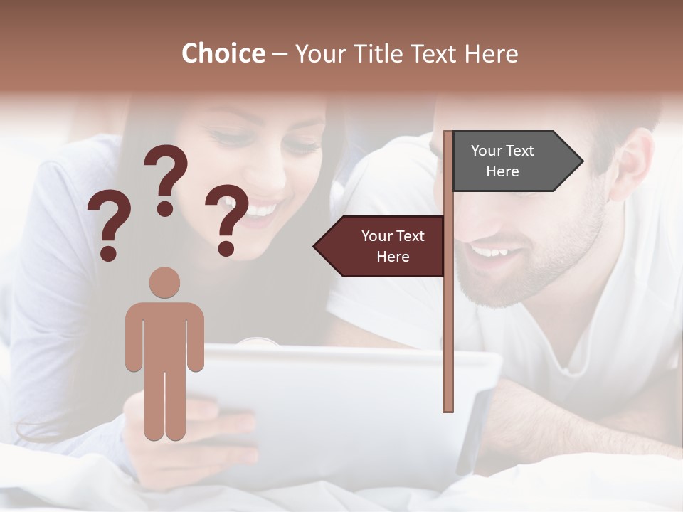 Woman Affection Resting PowerPoint Template