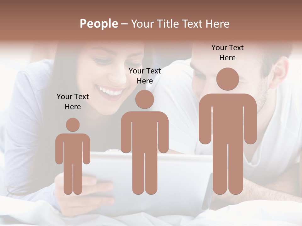 Woman Affection Resting PowerPoint Template