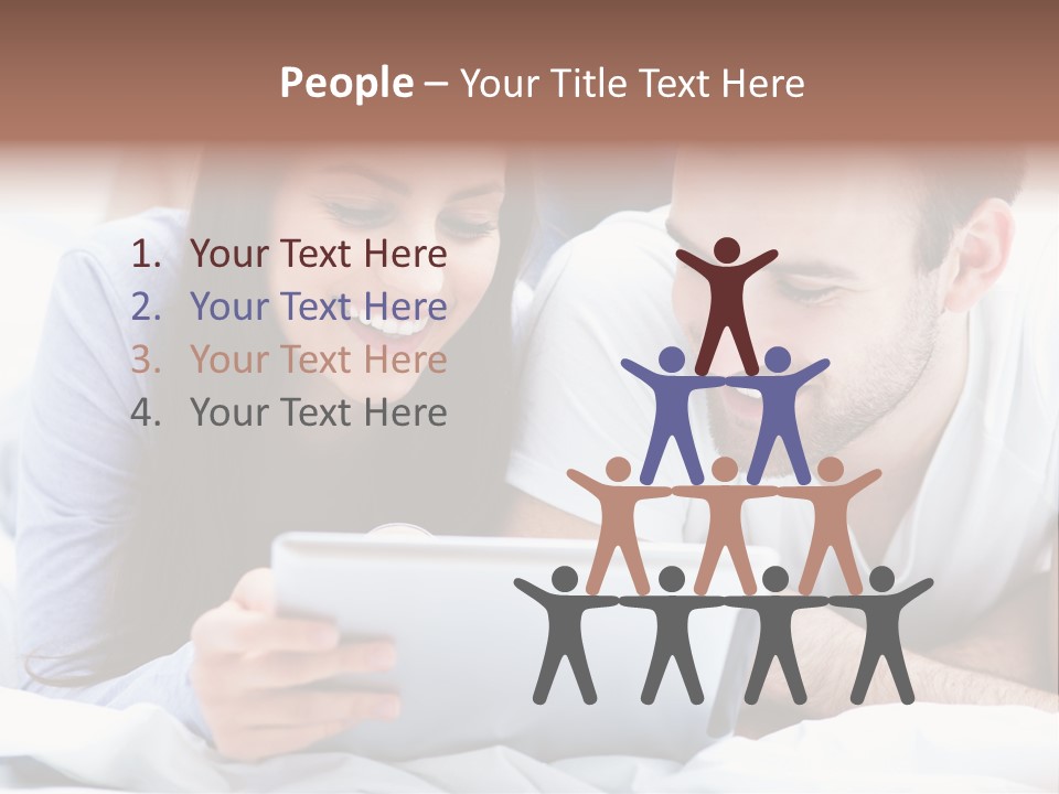 Woman Affection Resting PowerPoint Template