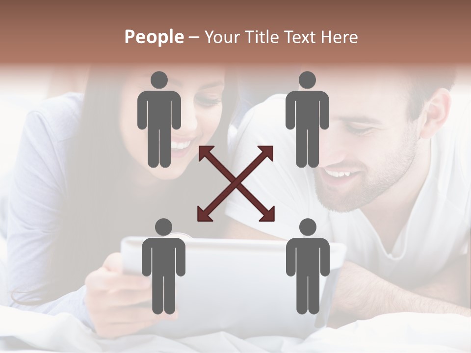 Woman Affection Resting PowerPoint Template