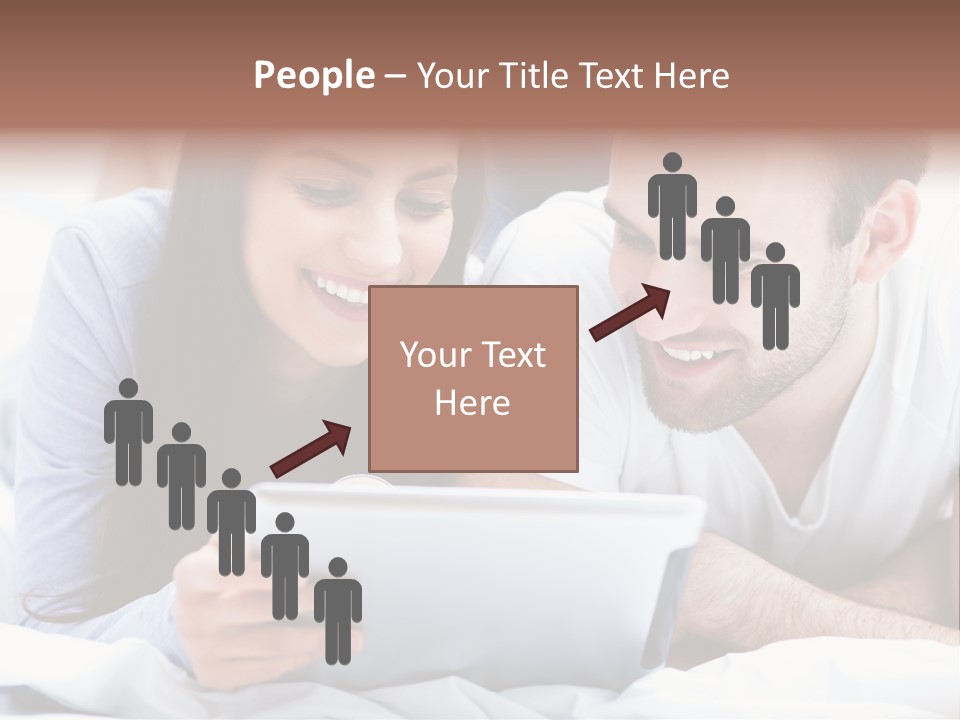 Woman Affection Resting PowerPoint Template