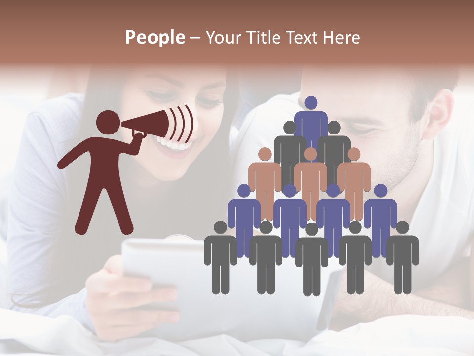 Woman Affection Resting PowerPoint Template