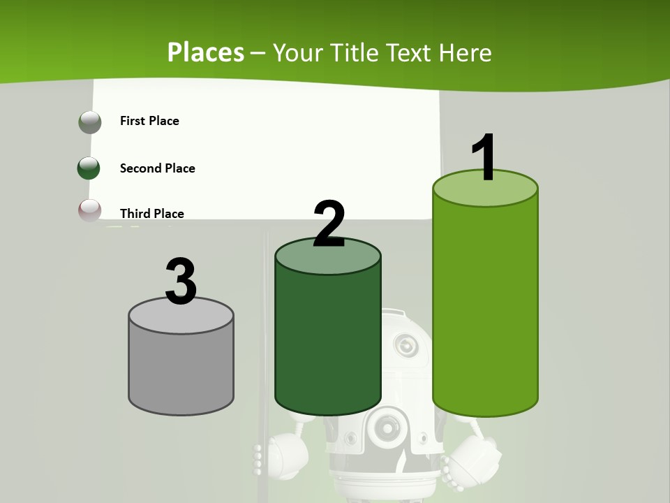 Male Space Robotic PowerPoint Template