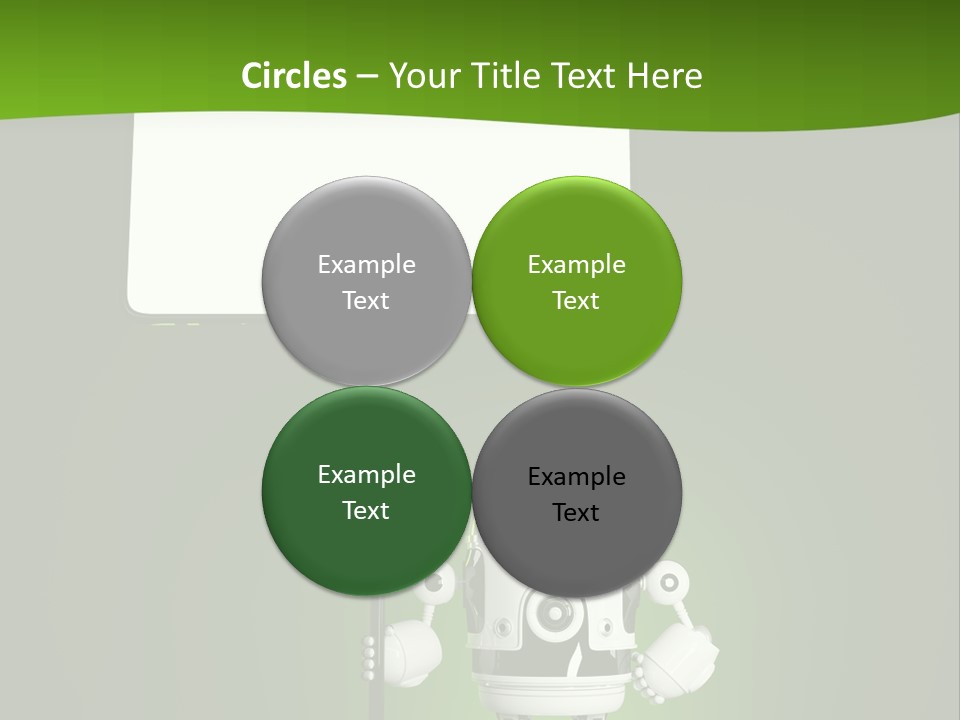 Male Space Robotic PowerPoint Template