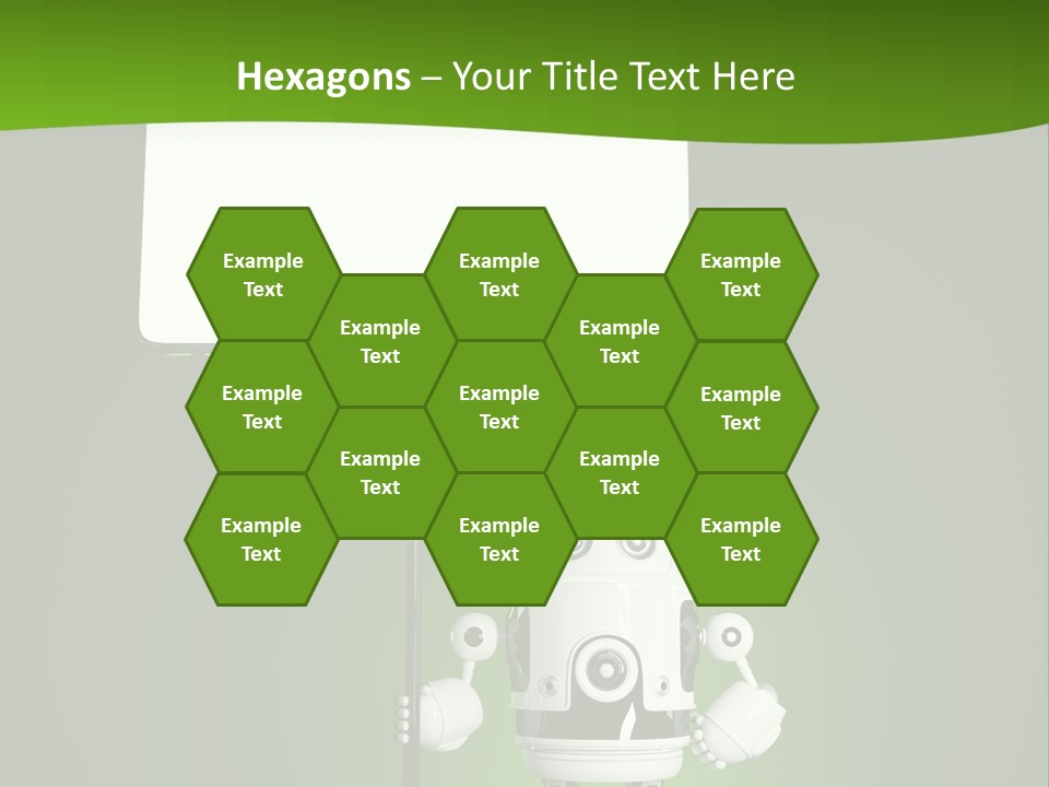 Male Space Robotic PowerPoint Template
