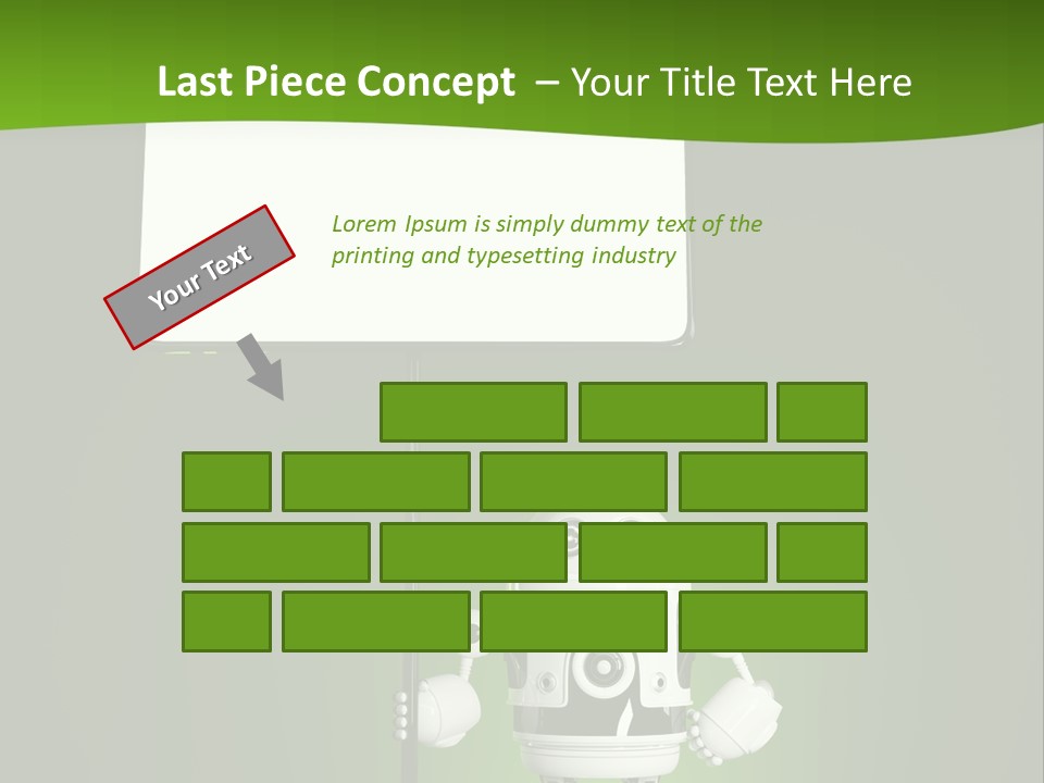 Male Space Robotic PowerPoint Template