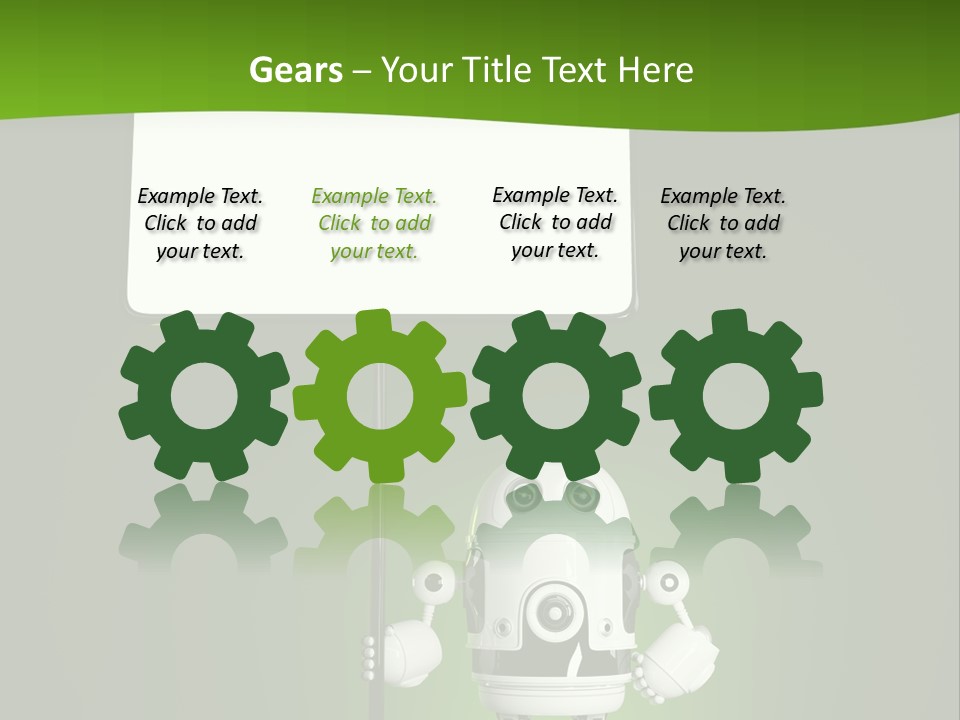 Male Space Robotic PowerPoint Template