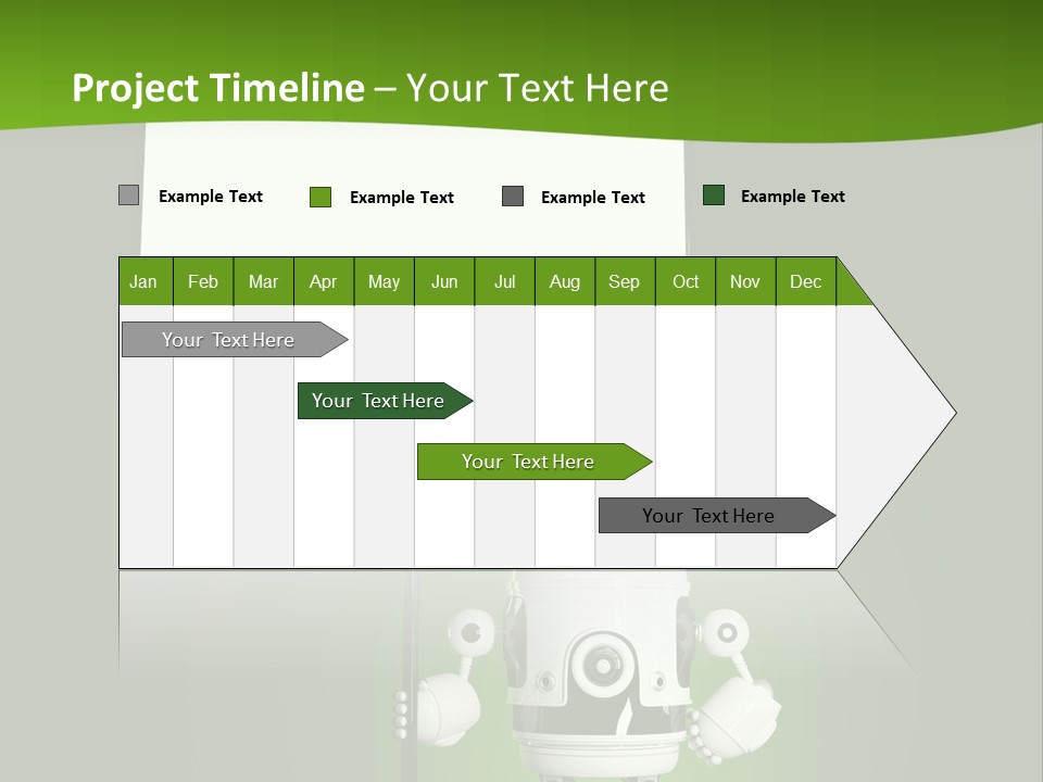Male Space Robotic PowerPoint Template
