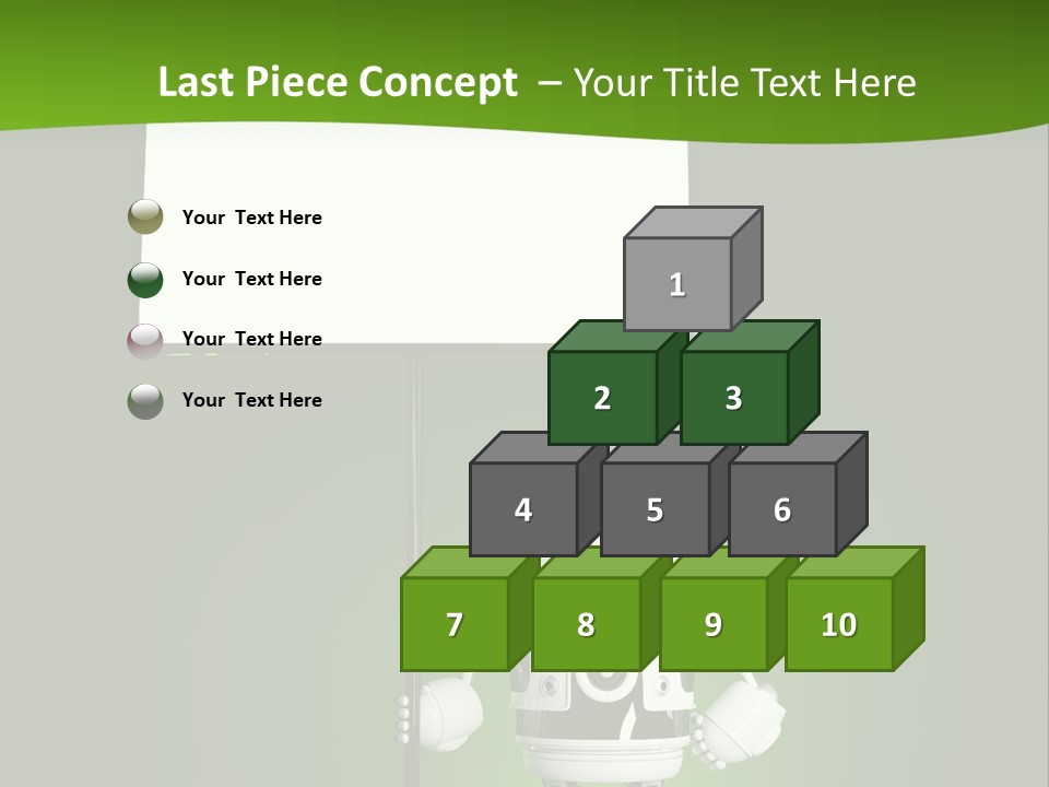 Male Space Robotic PowerPoint Template