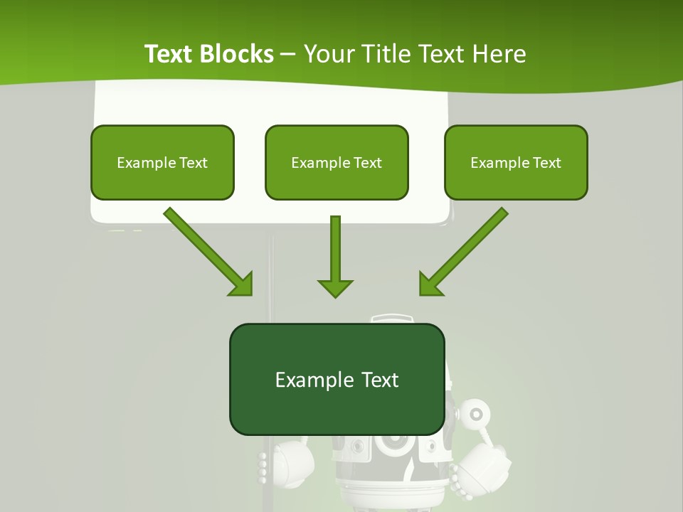 Male Space Robotic PowerPoint Template