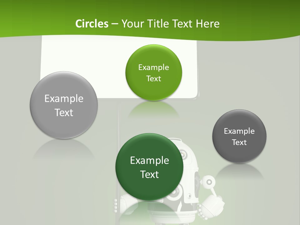 Male Space Robotic PowerPoint Template