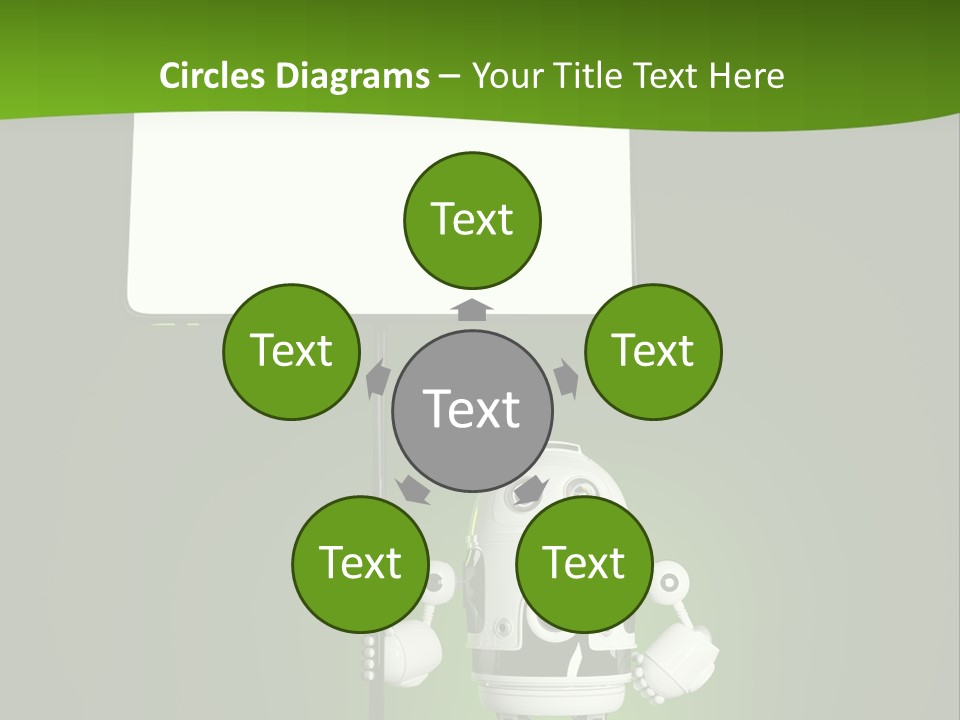 Male Space Robotic PowerPoint Template