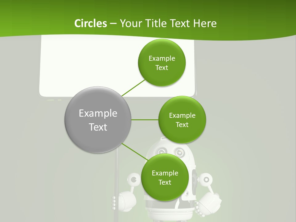 Male Space Robotic PowerPoint Template