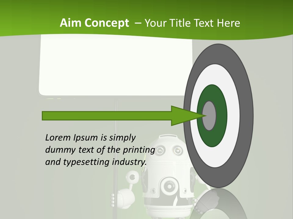 Male Space Robotic PowerPoint Template