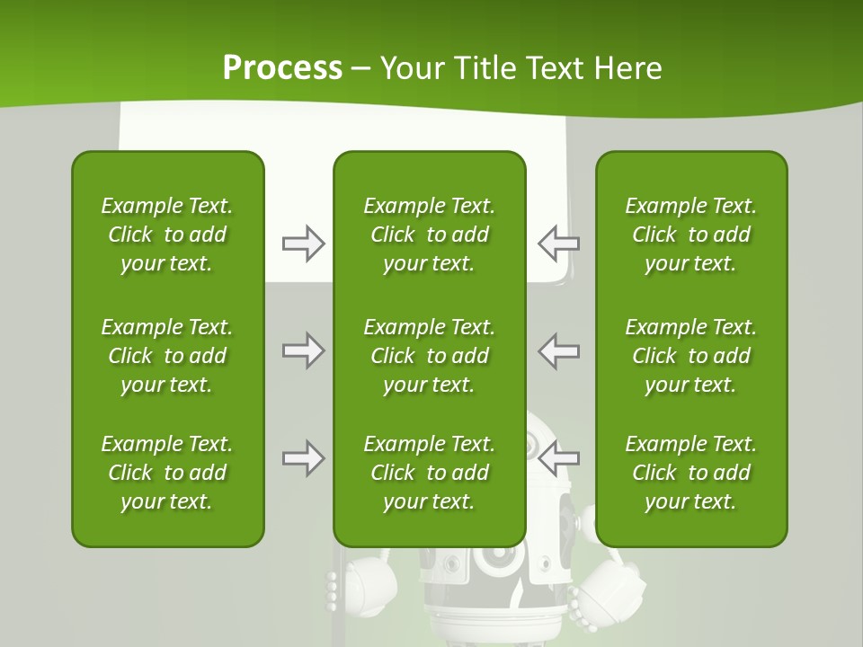 Male Space Robotic PowerPoint Template