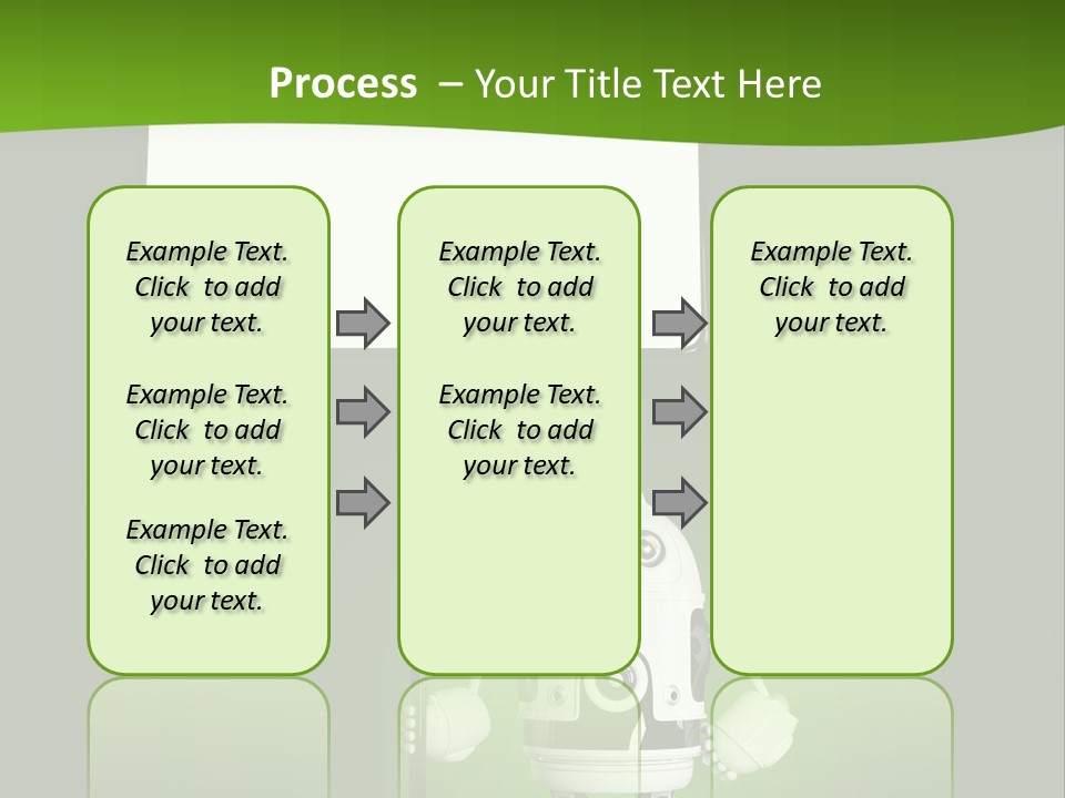 Male Space Robotic PowerPoint Template