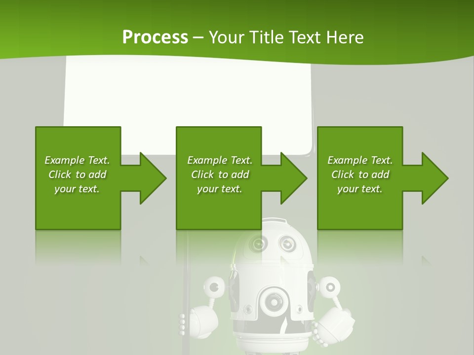 Male Space Robotic PowerPoint Template