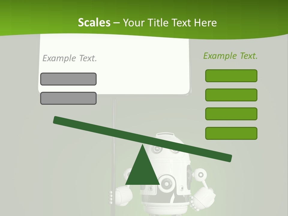 Male Space Robotic PowerPoint Template