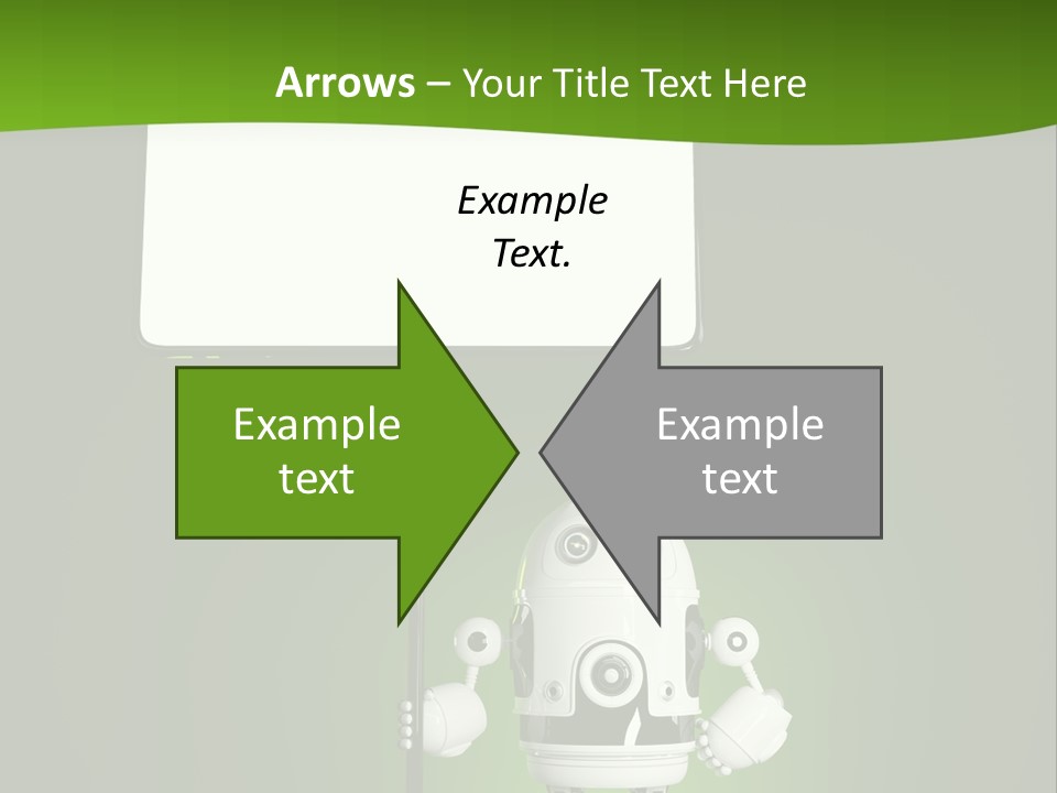 Male Space Robotic PowerPoint Template