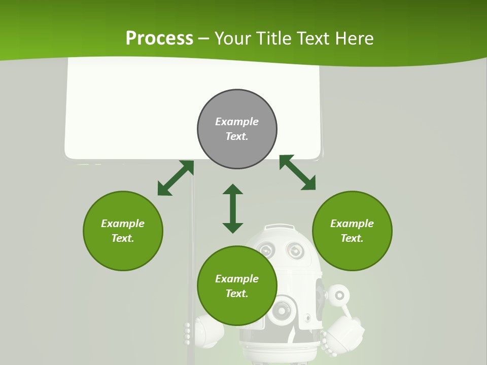 Male Space Robotic PowerPoint Template