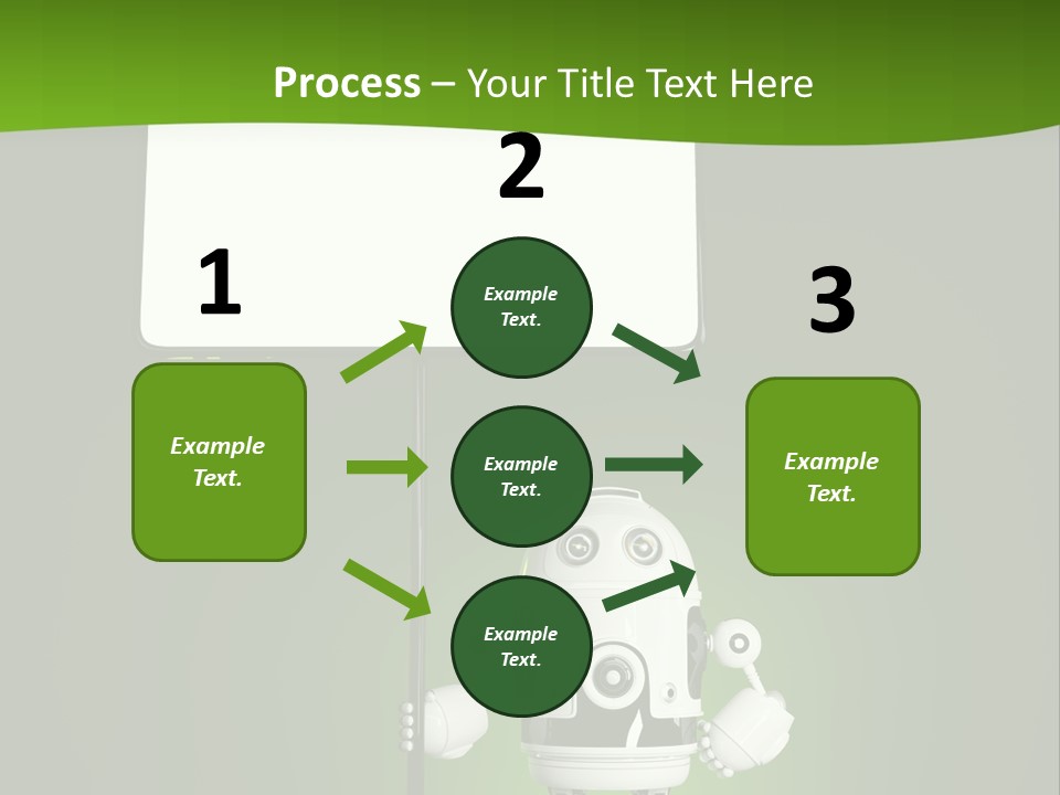 Male Space Robotic PowerPoint Template