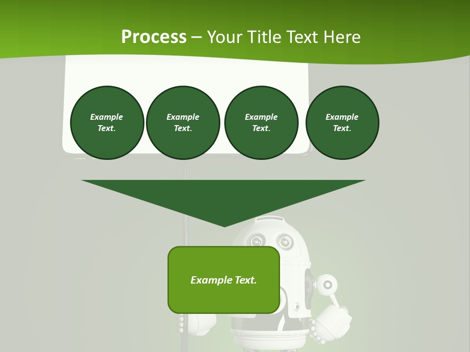 Male Space Robotic PowerPoint Template