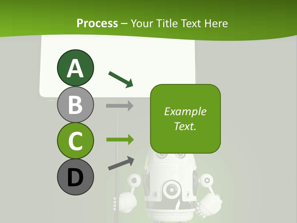 Male Space Robotic PowerPoint Template