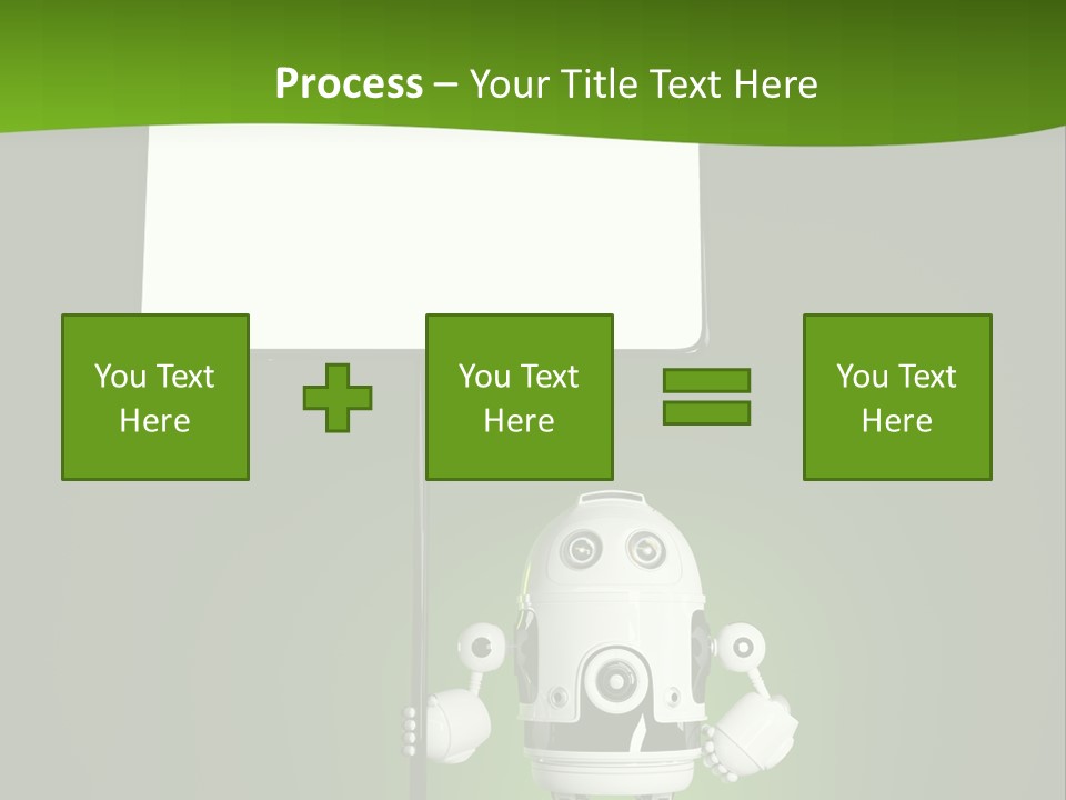 Male Space Robotic PowerPoint Template