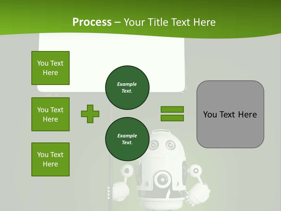 Male Space Robotic PowerPoint Template