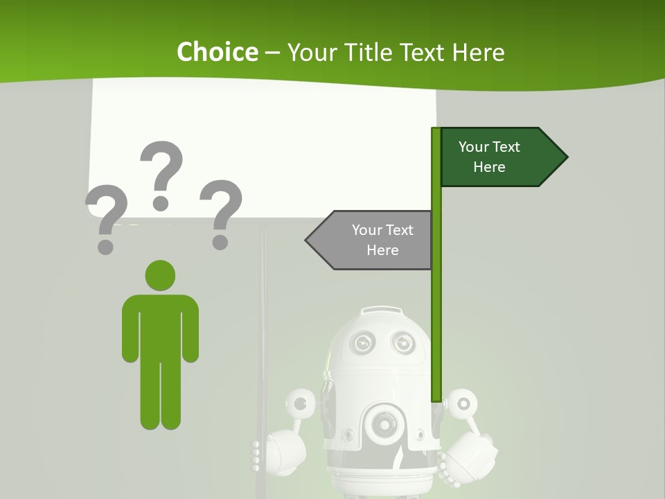 Male Space Robotic PowerPoint Template