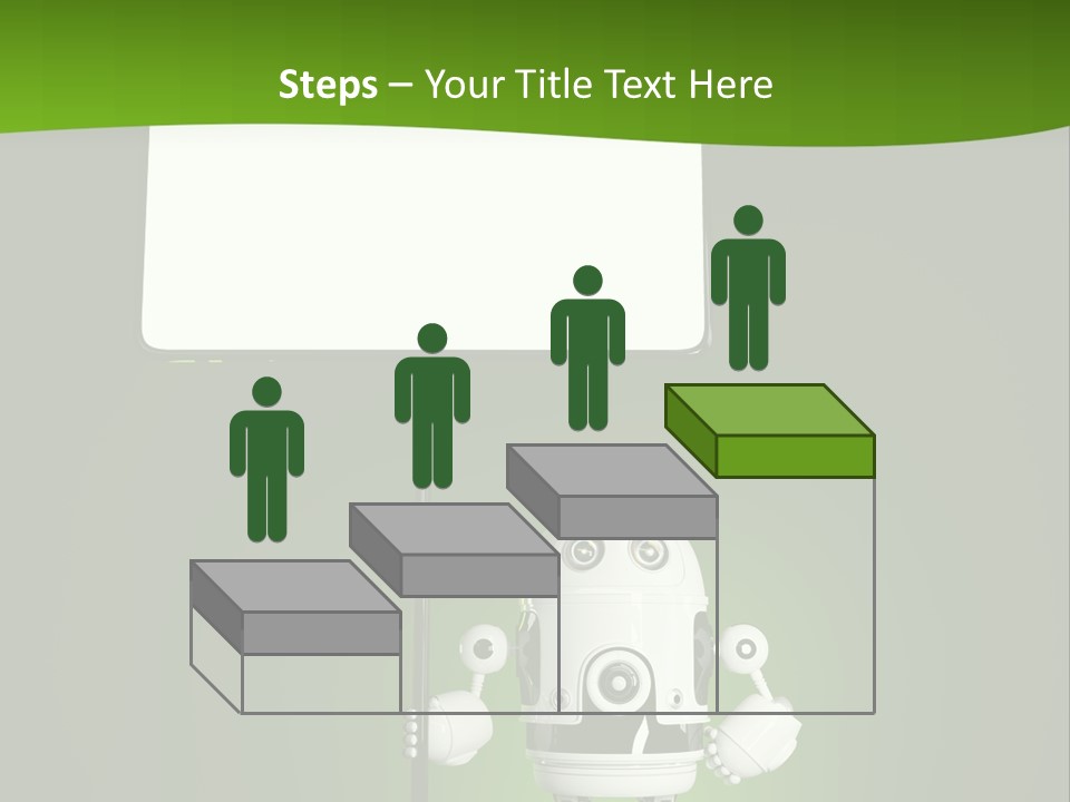 Male Space Robotic PowerPoint Template